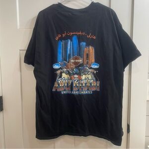 Harley-Davidson Abu Dhabi Black Tee